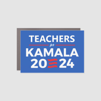 Teachers for Kamala Harris Car Magnet