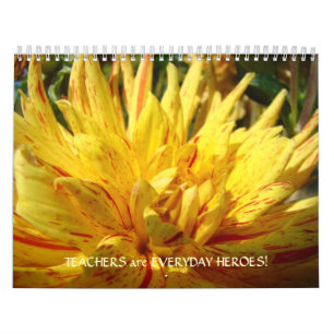 TEACHERS GIFT CALENDAR Everyday Heroes Dahlias
