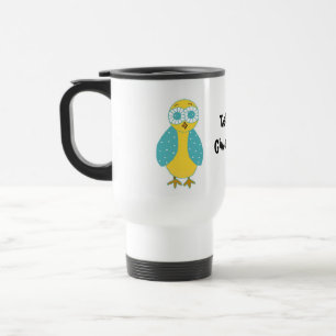Teachers Give a Hoot -  Cute Owl Travel Mug