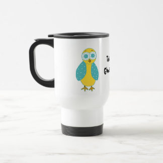 Teachers Give a Hoot - Cute Owl Travel Mug