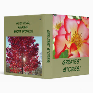 Teacher's Greastest Stories! Avery Custom Binders