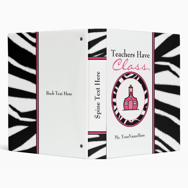 Teachers have class binder (Background)