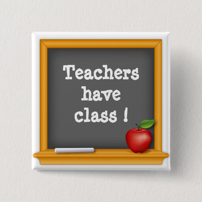 Teachers have class ! button (Front)
