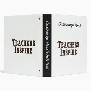 Teachers Inspire Binder