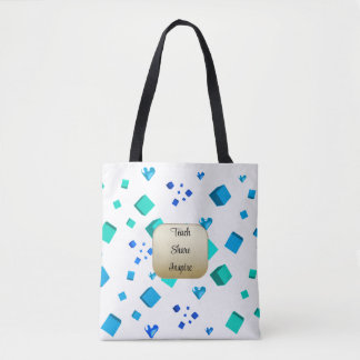 Teachers Inspire Hearts Tote Bag