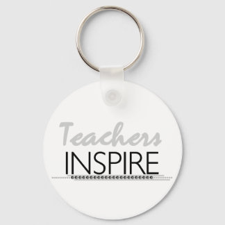 Teachers Inspire Tshirts and Gifts Keychain