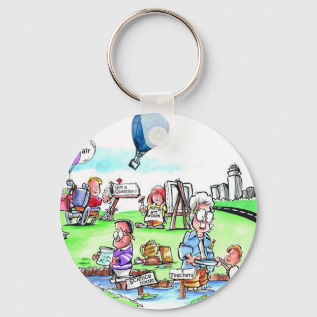 Teachers Keychain (Front)