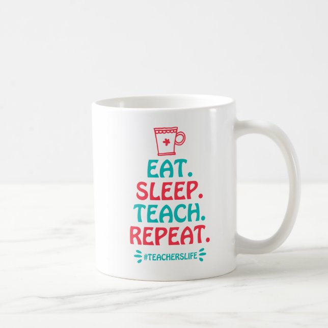 Teachers Life 11 oz Classic Mug (Right)