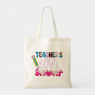 Teachers Love Summer Tote Bag   Teacher Gift