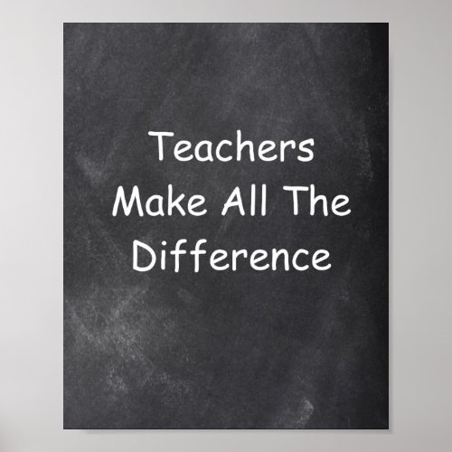Teachers Make Difference Teacher Class Decoration
