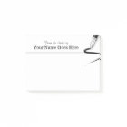 Teachers name desk note organizer