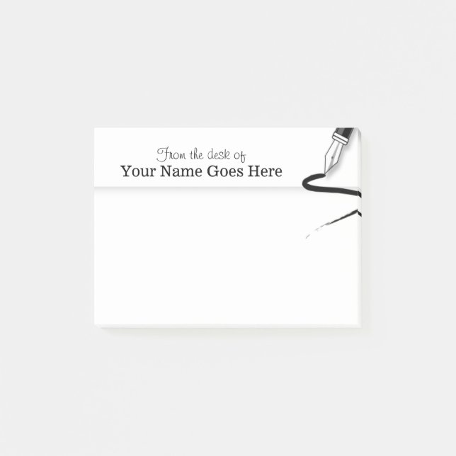 Teachers name desk note organizer (Front)