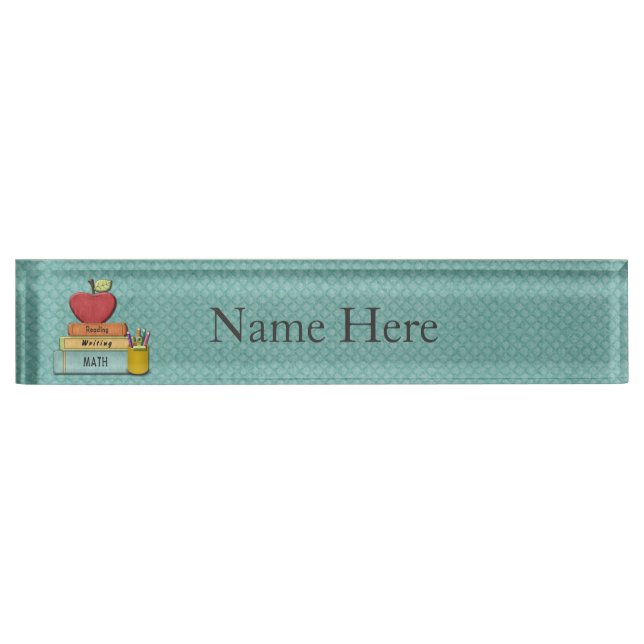 Teachers Name Plate (Front)