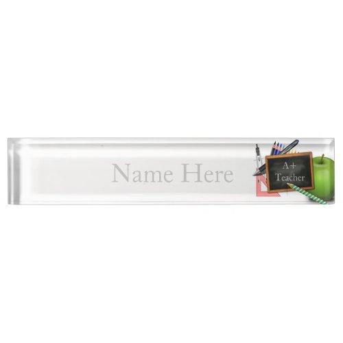 Teachers Name Plate