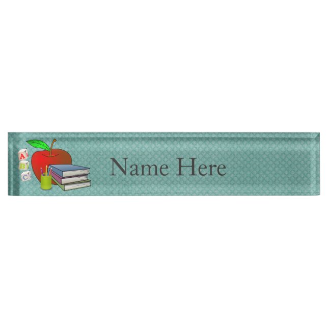 Teachers Name Plate (Front)