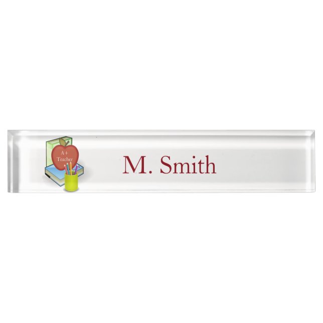 Teacher's Nameplate (Front)