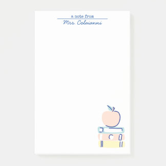 Teachers note pad