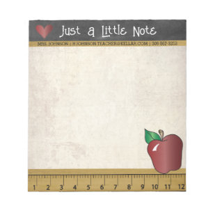 Teacher's Note Vintage Style