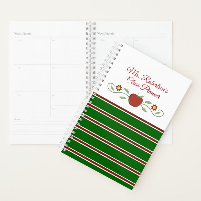Teachers Personalized Daily Planner (Display)
