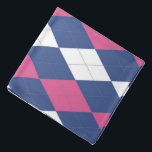 Teacher's Pet Argyle Bandana<br><div class="desc">It's almost criminal to not be with an accessory! So, stop breaking the law and accessorize with Argyle University.</div>