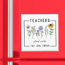 Teachers Plant Seeds That Grow Forever Wildflowers Magnet