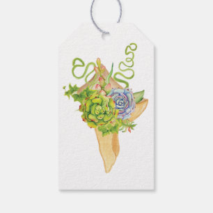 Teachers Plant the Seeds Succulent Lantern Gift Tags