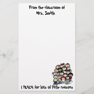 Teacher's Reason Stationary Stationery
