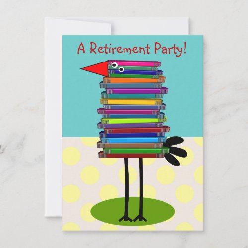 Teachers Retirement Party Invitations