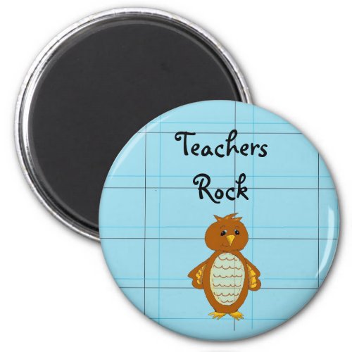 Teachers Rock Magnet