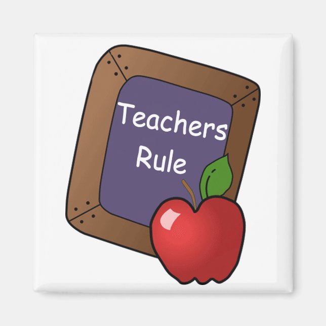 Teachers rule magnet (Front)