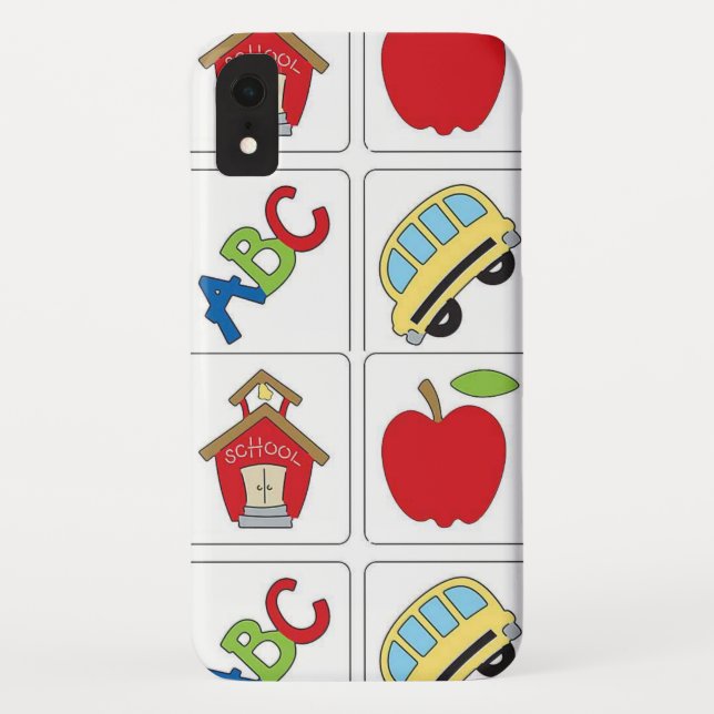 Teachers School Design Phone Case (Back)
