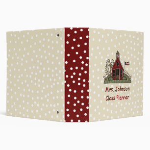 Teacher's School House Binder