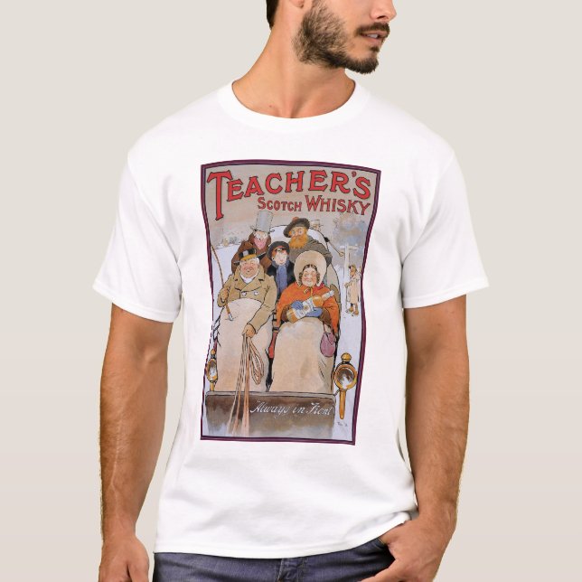 Teacher's Scotch Whisky T-Shirt (Front)