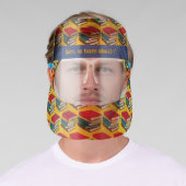 Teachers SORRY NO HUGS Novelty Customizable Face Shield (Insitu)