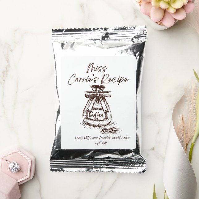 Teacher's Special Recipe  Coffee Drink Mix (Wedding)