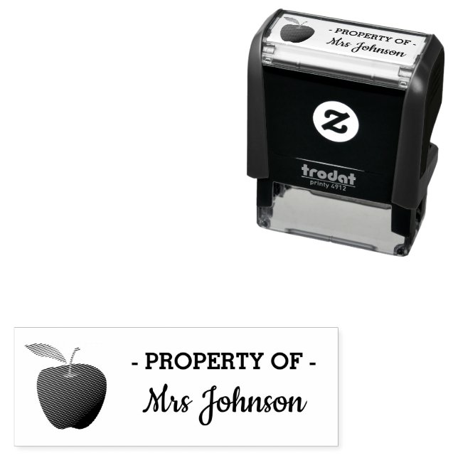 Teacher's Stamp Personalized | Property Of (In Situ)