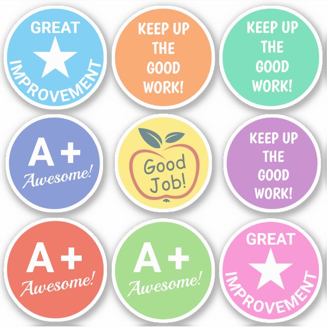 Teacher's stickers (Front)