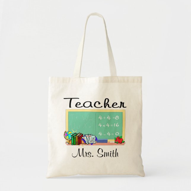 Teachers Tote Bag (Front)
