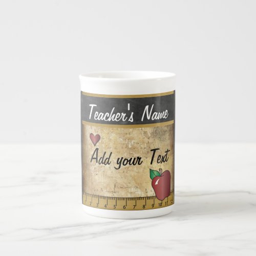 Teachers Vintage Unique Style Bone China Mug