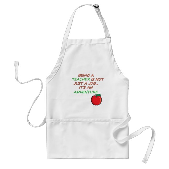 TEACHING ADVENTURE ADULT APRON (Front)