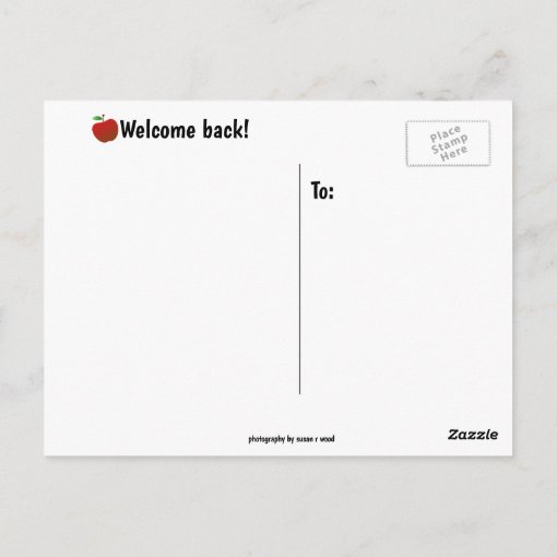Teaching and School Staff Back Postcards Zazzle