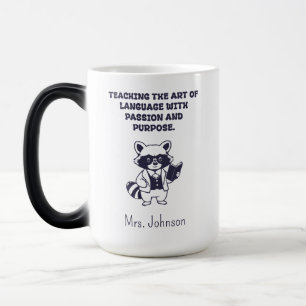 Teaching Art Of Language Passion Purpose Educator Color Morph Mug