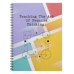 Teaching Art of Precise Thinking Math Logic Notebook
