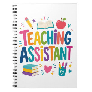 Teaching Assistant Appreciation Notebook