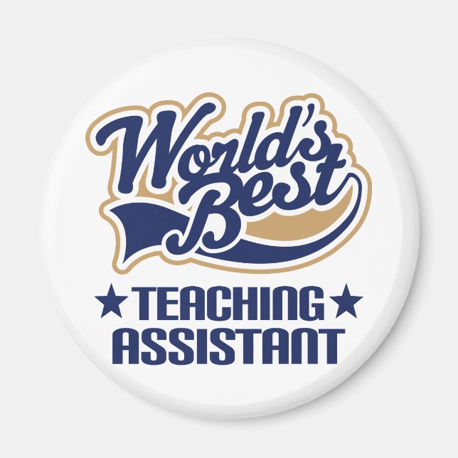 Teaching Assistant Gift Magnet (Front)