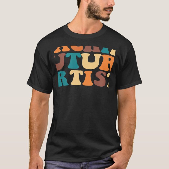 Teaching Future Artists Teachers T-Shirt (Front)