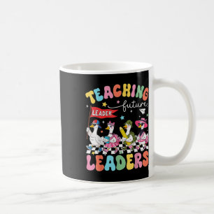 Teaching Future Leaders Silly Goose Teacher Back T Coffee Mug