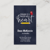 Teaching is a work of heart
