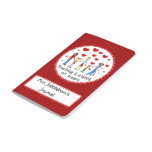 Teaching Is A Work Of Heart Journal at Zazzle