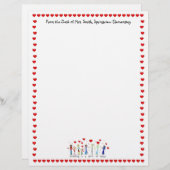 Teaching is a Work of Heart Letterhead (Front/Back)